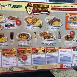 Breakfast menu Breakfast menu