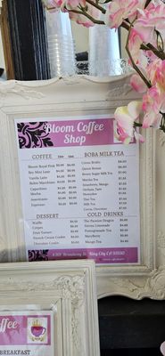 Menu photo 4 Bloom coffee shop King City, CA