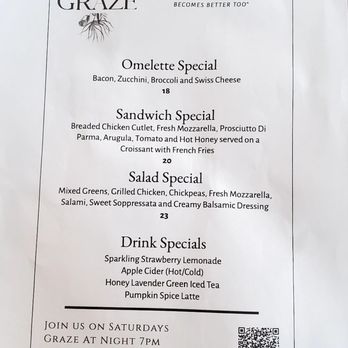 Graze - Breakfast & Brunch Near Me - Ho-Ho-Kus, New Jersey