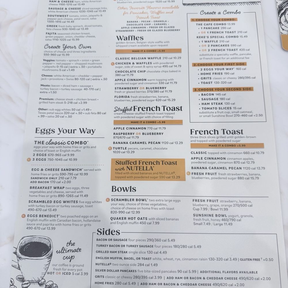 Keke's Breakfast Cafe - Menu - American Near Me - Fort Worth, Texas Keke's Breakfast Cafe - Menu - American Near Me - Fort Worth, Texas