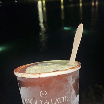Bacio di Latte - Pint of Pistachio and 3 Chocolates - Gelato Near Me - Newport Beach, California