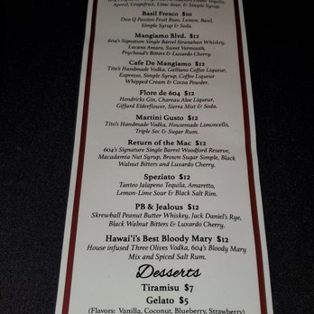 Mangiamo By 604 - desserts - Italian Near Me - Honolulu, Hawaii