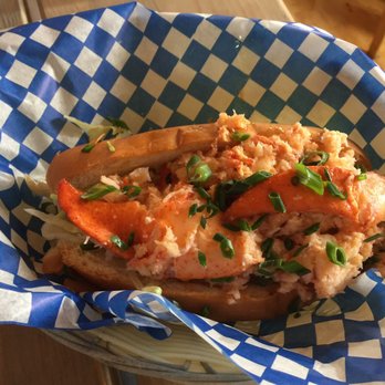 Point Prim Chowder House - My lobster roll.  YUMM - Seafood Near Me - Charlottetown, Prince Edward Island