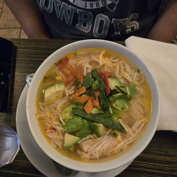 Alicia's Mexican Grille - Shredded chicken soup - Mexican Near Me - Katy, Texas