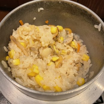 Tori Ton - Scallop and sweet corn fried rice (I don't remember the name that was in the menu) - Izakaya Near Me - Honolulu, Hawaii