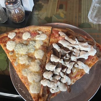 Evio's Pizza & Grill - 4 Four Cheese Pizza and The Gyro Pizza - Pizza Near Me - North Miami, Florida