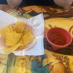 San Marcos Mexican Restaurant - Excellent chips and salsa