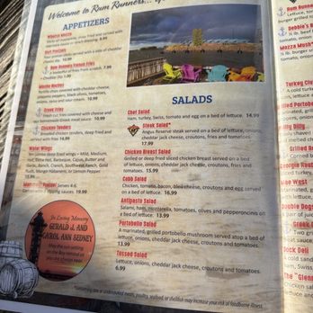 Rum Runners - Menu - Bars Near Me - Erie, Pennsylvania Rum Runners - Menu - Bars Near Me - Erie, Pennsylvania