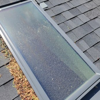 Talon Window Cleaning - Skylight window (before) - Window Washing Near Me Talon Window Cleaning - Skylight window (before) - Window Washing Near Me