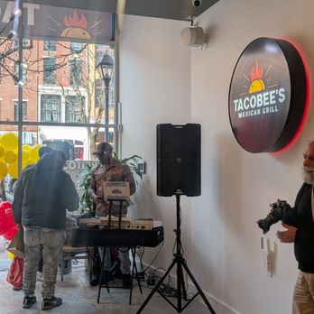 Tacobee's - DJ setting the vibes at the Grand Opening - Mexican Near Me - Philadelphia, Pennsylvania