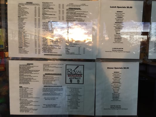 Menu photo 8 Royal Mandarin Express Terre Haute, IN