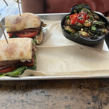 Melzingah Tap House - Blt with side of Brussels sprouts. The Brussel sprouts were amazing! They were the spicier choice. BLT was tasty and fresh! - Beer Bar Near Me - Beacon, New York Melzingah Tap House - Blt with side of Brussels sprouts. The Brussel sprouts were amazing! They were the spicier choice. BLT was tasty and fresh! - Beer Bar Near Me - Beacon, New York