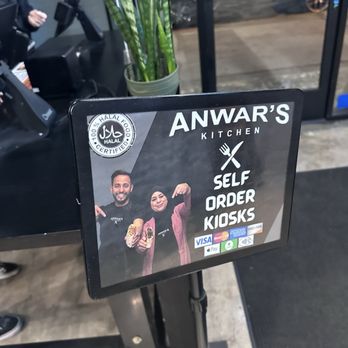 Anwar's Kitchen - Cute self order station - Mediterranean Near Me - Los Angeles, California