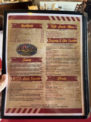 Menu photo 6 OSG Cafe Mesa, AZ