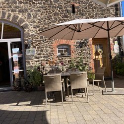 Eifeler-Scheunencafe Leo Lenerz - Teil des Außenbereichs