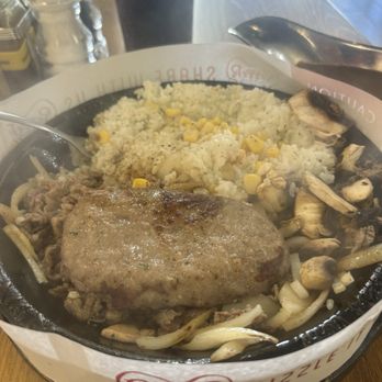Pepper Lunch - Hamburger with steak combo - Teppanyaki Near Me - Honolulu, Hawaii Pepper Lunch - Hamburger with steak combo - Teppanyaki Near Me - Honolulu, Hawaii
