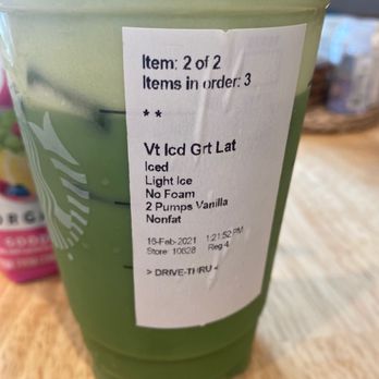Starbucks - No foam and all I got was foam - Coffee & Tea Near Me - Chino Hills, California Starbucks - No foam and all I got was foam - Coffee & Tea Near Me - Chino Hills, California