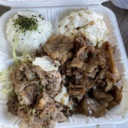 Kalua Pork with Cabbage Lunch