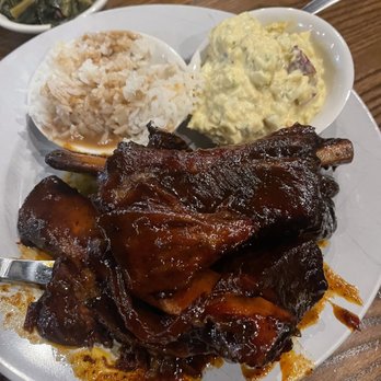 Kelsey's - Short ribs of beef was melt in your mouth tender. My sides were rice w/gravy and potato salad. - Soul Food Near Me - Atlantic City, New Jersey