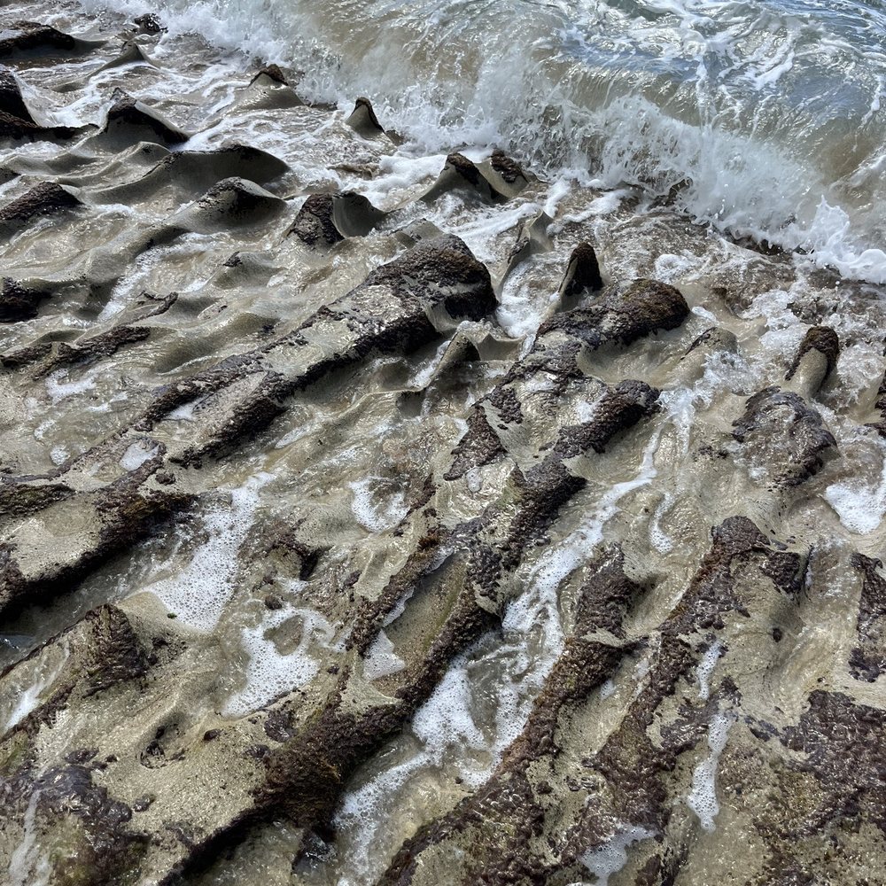 Playa Escalera - Steps Beach - Coral reef at shoreline - Beaches Near Me - Rincon, Puerto Rico