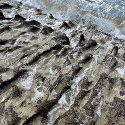 Playa Escalera - Steps Beach - Coral reef at shoreline