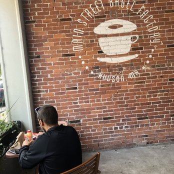 Main Street Bagel Factory - Outdoor seating - Breakfast & Brunch Near Me - Hudson, Massachusetts Main Street Bagel Factory - Outdoor seating - Breakfast & Brunch Near Me - Hudson, Massachusetts