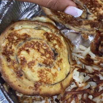 Judy's Cafe - Homestyle Cinnamon Swirl Sausage Egg and Cheese - American Near Me - Garland, Texas Judy's Cafe - Homestyle Cinnamon Swirl Sausage Egg and Cheese - American Near Me - Garland, Texas