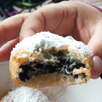 J&S Fried Dough - a hand holding a pastry - Food Trucks Near Me - Rochester, New York J&S Fried Dough - a hand holding a pastry - Food Trucks Near Me - Rochester, New York
