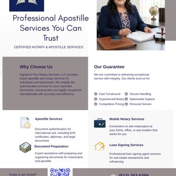 Signature Plus Notary Services - Professional Apostille Services You Can Trust. - Notaries Near Me Signature Plus Notary Services - Professional Apostille Services You Can Trust. - Notaries Near Me