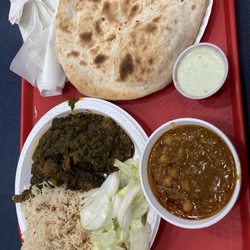 Ravi Kabob House - Lamb with spices - palak gosht