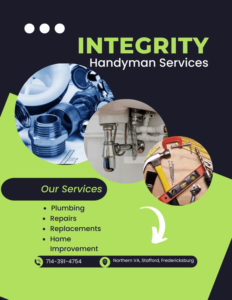 Slide of Integrity Handyman Services