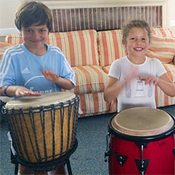 The Music School - African Drum Safari class