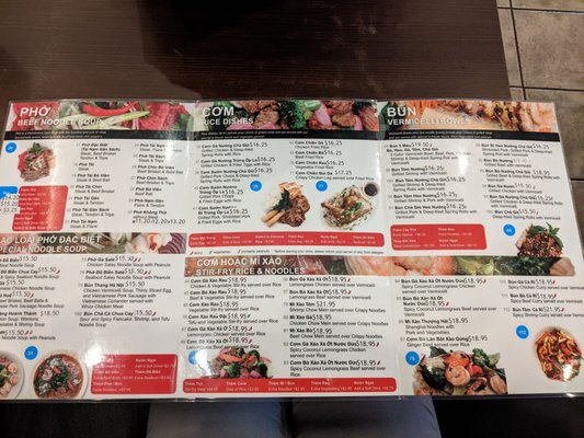 Menu photo 1 Pho Hoan Pasteur Edmonton, AB