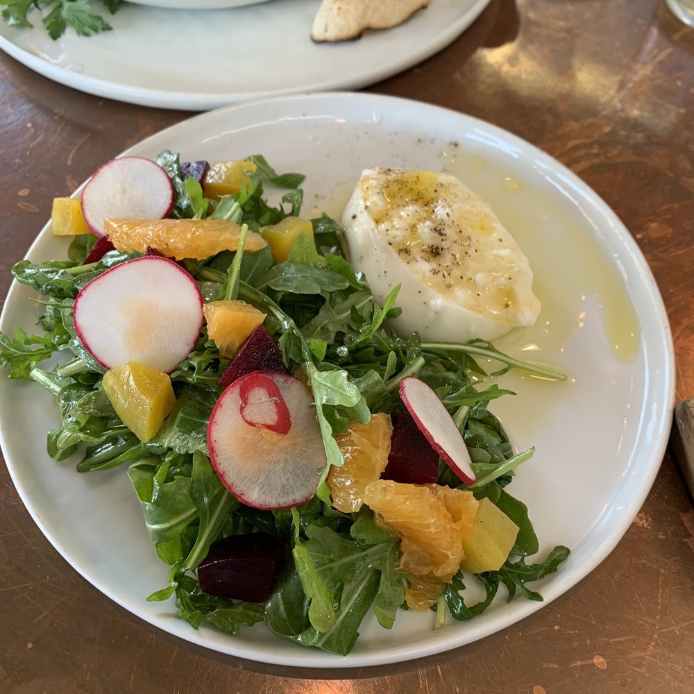 Valentina - Beet and burrata salad - Seafood Near Me - Encinitas, California