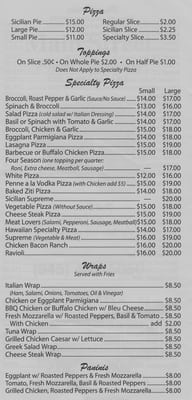 Menu photo 2 Main Street Pizza Chester, NY