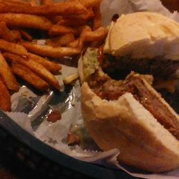 OMG! Bacon peanut butter burger and Roasted tomato guacamole gouda burger! AWESOME!