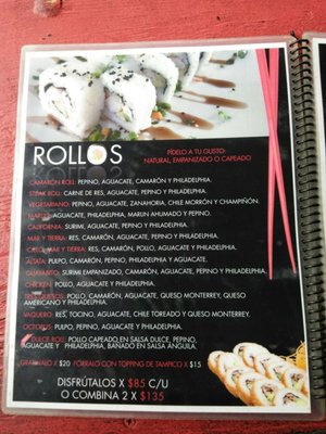 Menu photo 3 Kangu Tijuana, BCN Menu photo 3 Kangu Tijuana, BCN