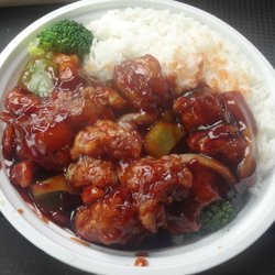 Moon Star Restaurant - General Tso's chicken, at Moon Star Restaurant in Torrington, CT.