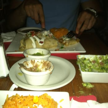 Cinco De Mayo - Shrimp & scallop burrito in the back - Mexican Near Me - Cape May, New Jersey