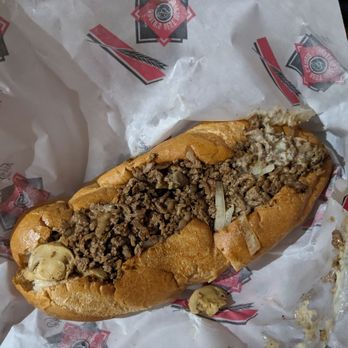 Joe's Famous Steak & Cheese - #6 Sub   Onion, Mushroom & Cheese - Subbies (Small) - Pizza Near Me - Boston, Massachusetts
