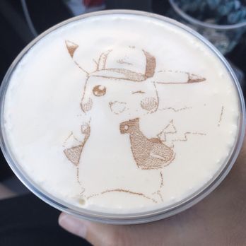 Bubble University - Pikachu was on my drink! - Bubble Tea Near Me - Roseville, California