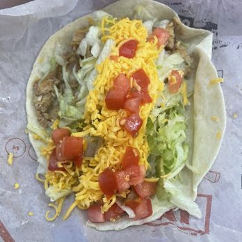 Del Taco - Chicken soft taco - Fast Food Near Me - Barstow, California
