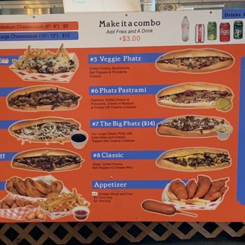 Phatz Philly Cheesesteaks - Menu - Food Trucks Near Me - Happy Valley, Oregon Phatz Philly Cheesesteaks - Menu - Food Trucks Near Me - Happy Valley, Oregon