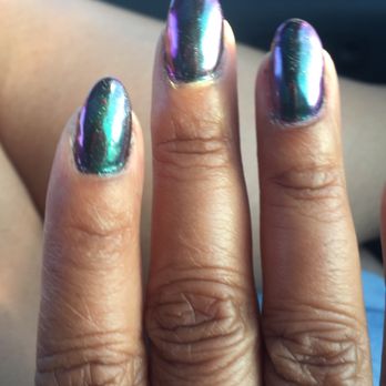 Natomas Nails - Sloppy paint job, crooked shape. - Nail Salons Near Me - Sacramento, California Natomas Nails - Sloppy paint job, crooked shape. - Nail Salons Near Me - Sacramento, California
