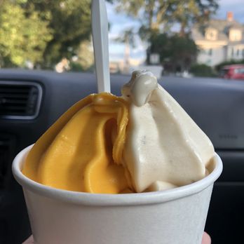 Natural FruttiBerri - Saffron & rose and cardamom - Ice Cream & Frozen Yogurt Near Me - Watertown, Massachusetts