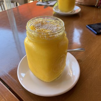 Bagel Shop - Mango smoothie - Bagels Near Me - La Paz, BCS Bagel Shop - Mango smoothie - Bagels Near Me - La Paz, BCS