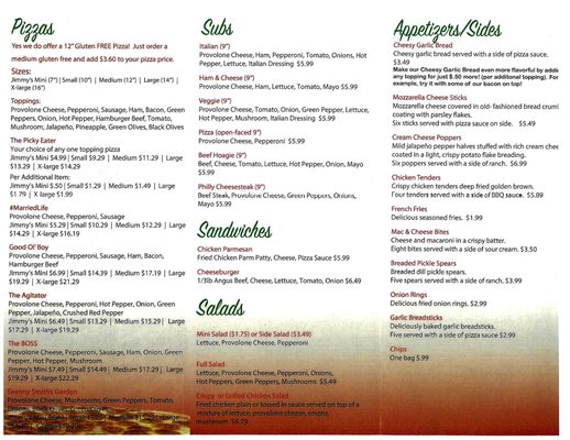 Menu photo 1 Blades Pizza Ashville, OH Menu photo 1 Blades Pizza Ashville, OH