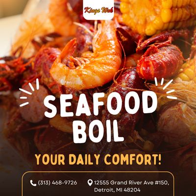 King Wok Seafood Boil by null