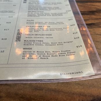 Thorn - Cocktail Bars Near Me - Miami, Florida Thorn - Cocktail Bars Near Me - Miami, Florida