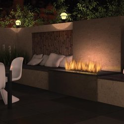 Red Hot Hearth & Home - Entertain and Impress Family and Friends with a Stylish and Sleek Patio Fire-pit